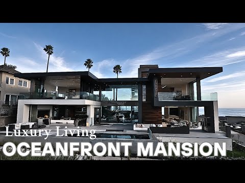 Nowoczesny dwór w Kalifornii z widokiem na ocean I, gdzie nowoczesny luksus spotyka się z rytmami...