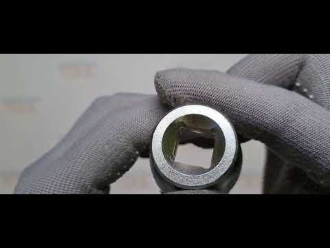 Головка торцевая 6-гранная 27 мм, квадрат 1/2", YATO (YT-1218)