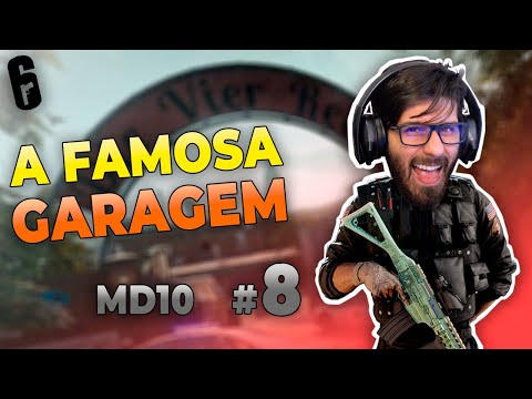 A GARAGEM MAIS FAMOSA DO R6 | MD10 VECTOR GLARE #8 - RAINBOW SIX SIEGE