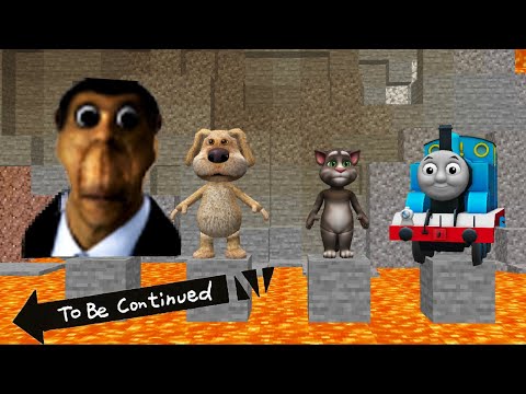 NEXTBOT | TALKING TOM | TALKING BEN | SIRENHEAD | THOMAS in Minecraft - COMPLETE EDITION