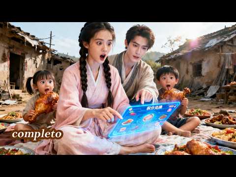 Se transmigró como madre soltera en la hambruna, y activa un sistema para criar hijos y hacerse rica