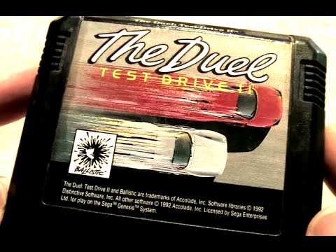 Classic Game Room - TEST DRIVE II: THE DUEL review for Sega Genesis