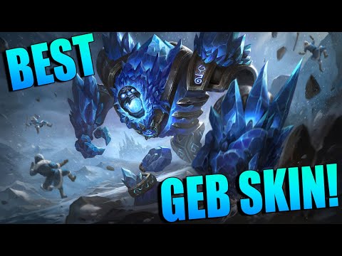EASILY MY NEW FAVORITE GEB SKIN! UNDEAD ICE TYRANT! - Masters Ranked Duel - SMITE