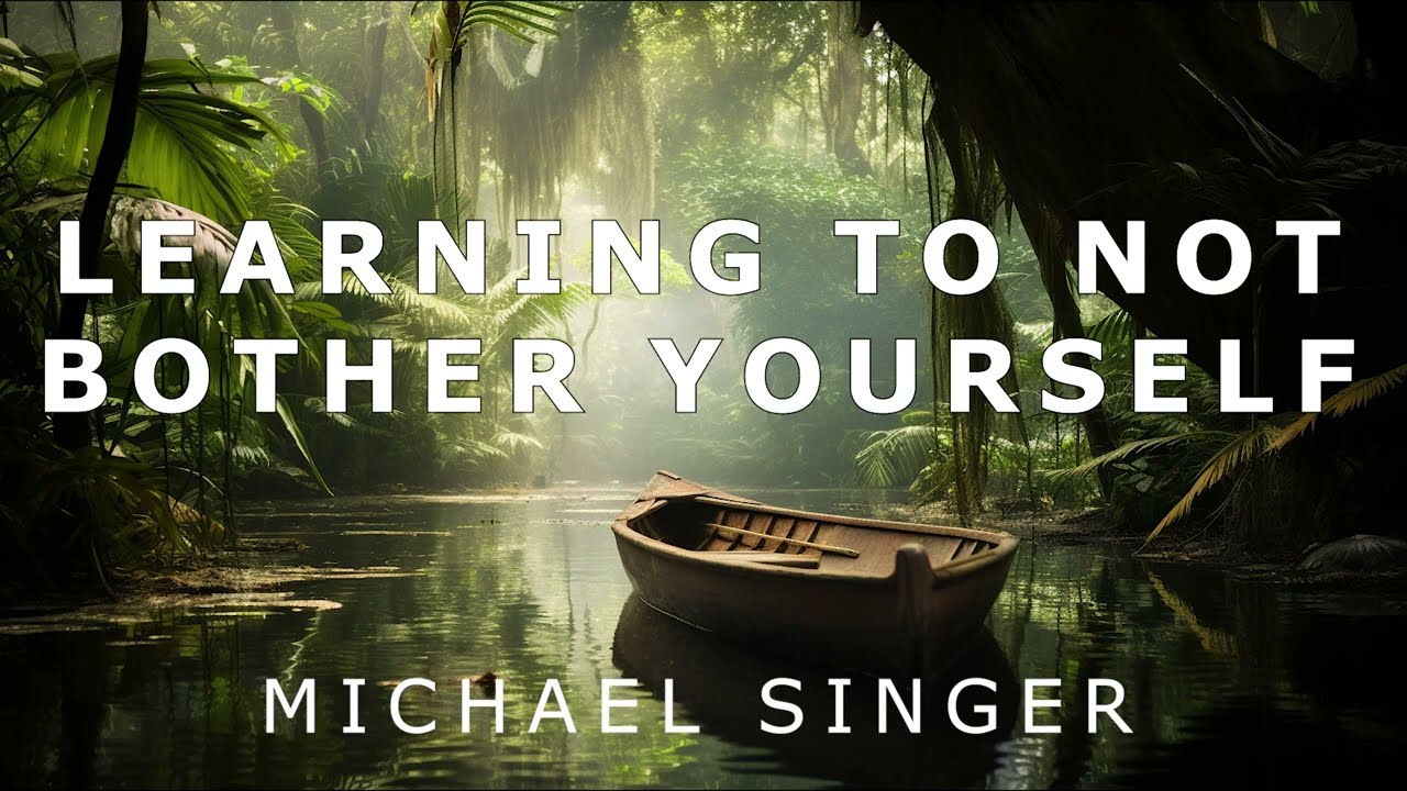 Michael Singer - Learning to Not Bother Yourself