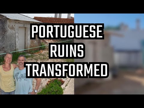 Abandoned House Renovation Timelapse – From Ruin to Dream Home in Portugal