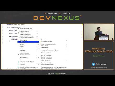 Devnexus 2020   Revisiting Effective Java in 2020   Edson Yanaga