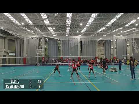 CV Elche vs CV Almoradi - Fase Final Alevín FVBCV. 10/05/25. Gran final por el Campeonato Autonómico