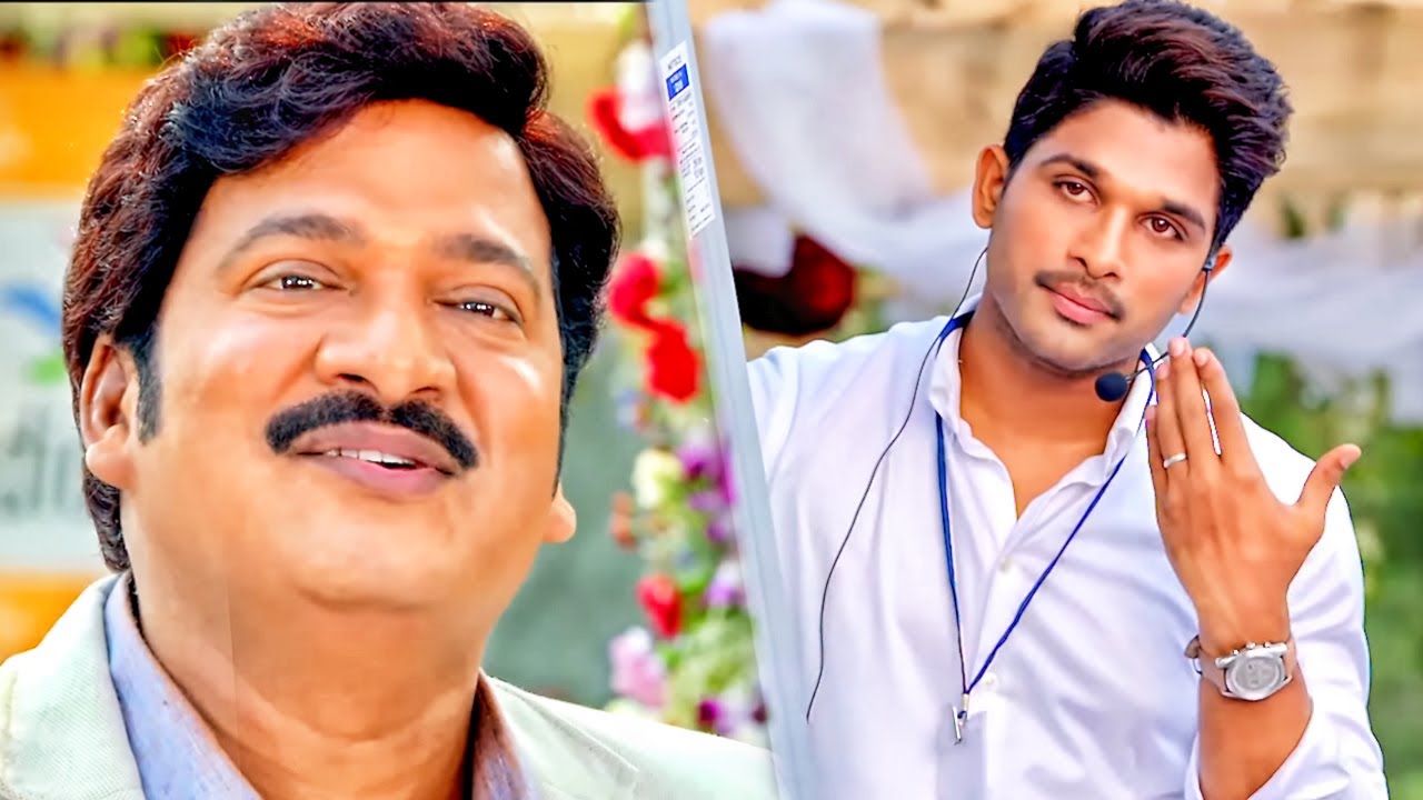 Rajendra Prasad की बातें सुनकर Allu Arjun का मूड खराब हो गया | Son of Satyamurthy फि