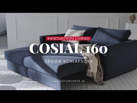 Innovation® COSIAL 160 Schlafsofa - Großes Loungesofa | Sofawunder.de