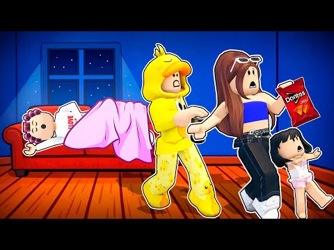 NUNCA ROBES LA COMIDA a la ABUELA en Roblox!!