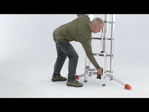 Трехсекционная лестница Hailo S100 ProfiLOT