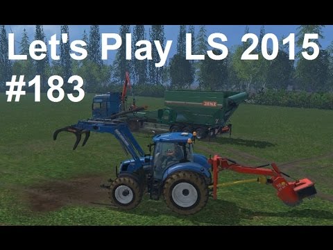 Let's Play Landwirtschafts Simulator 2015 #183 Holzverarbeitung LS15 Gameplay deutsch