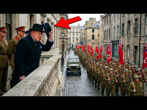What Churchill Said When He Saw Canadian Troops Marching Through London for the First Time