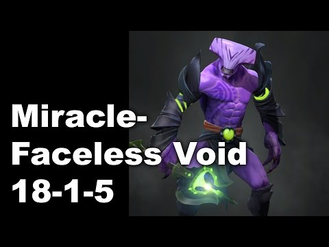 Miracle- 18-1-5 Faceless Void US West Dota 2