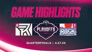 Full Game Highlights | Quarterfinals | Rochester Knighthawks vs Toronto Rock