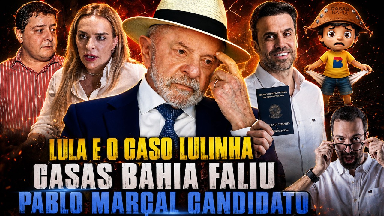 LULA E O CASO LULINHA | CASAS BAHIA FALIU | PABLO MARÇAL CANDIDATO - STAND UP DIOGO PORTUGAL