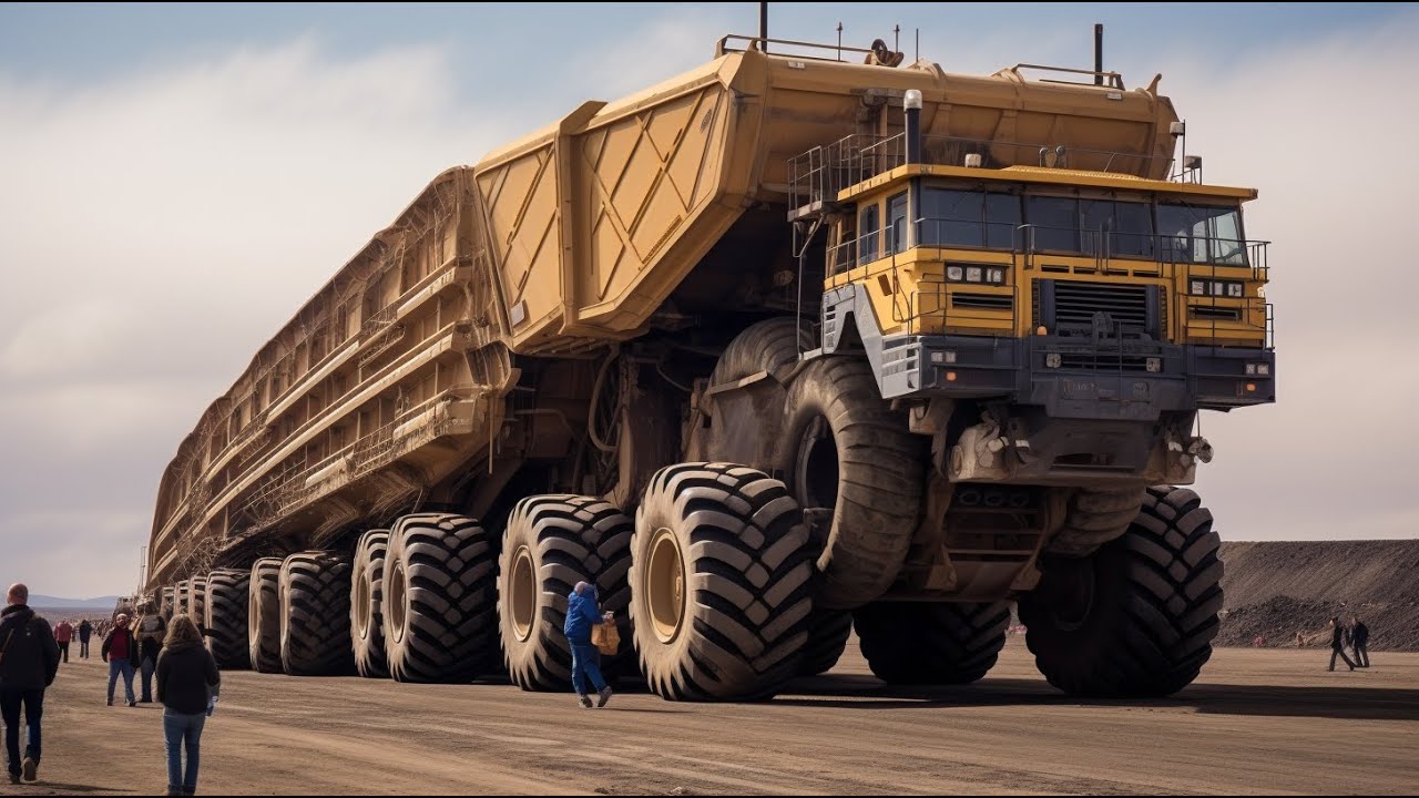 Just look at this power! A real CITY ON WHEELS! The biggest and most incredible cars in the world