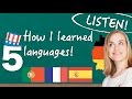 How I Learned To Speak 5 Languages Fluently C1 WITH ENGLISH SUBTITLES With Jenny