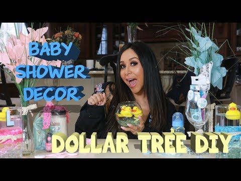 SNOOKI'S DOLLAR TREE DIY BABY SHOWER DECOR
