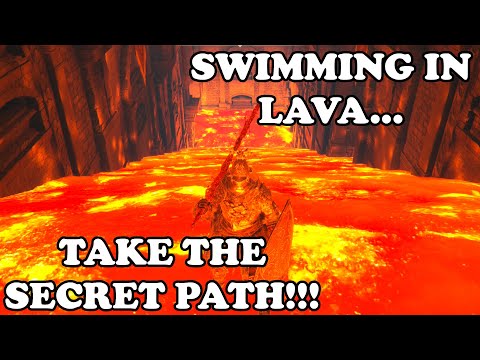 How to Beat Gelmir Hero's Grave | Secret Path Into The Lava!