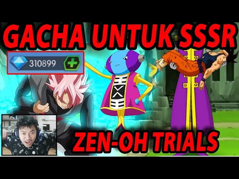 🔥🔥GACHA RATUSAN RIBU DIAMOND & MAINKAN ZEN'OH TRIA!! - DRAGONBALL SAIYAN UNITED