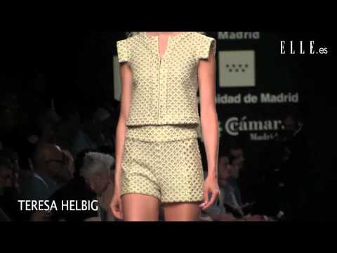 Teresa Helbig. Mercedes Benz Madrid Fashion Week P/V 2013 | Elle España