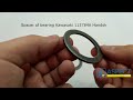 text_video Distanțier al rulmentului Kawasaki 113784A