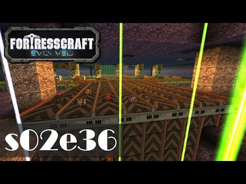 Let's Play FortressCraft Evolved s02e36 - In der Mitte des Schachtes [Gameplay German Deutsch]