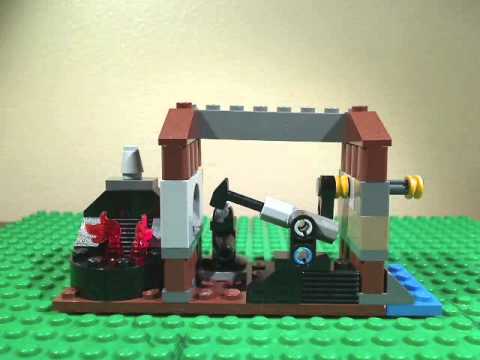 Building LEGO 6918 Blacksmith Attack