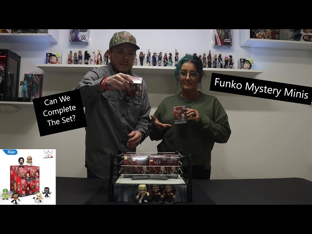 Vídeo relacionado con Funko Mystery Mini: WWE - John Cena, Roman Reigns, The Rock and More - 1 of 6 to Collect - Styles May Vary - Figura de Vinilo Coleccionable - Idea de Regalo - Mercancía Oficial