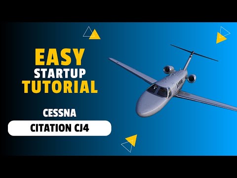 Cessna Citation CJ4 Cold & Dark Startup Made Easy | MSFS 2024 Tutorial