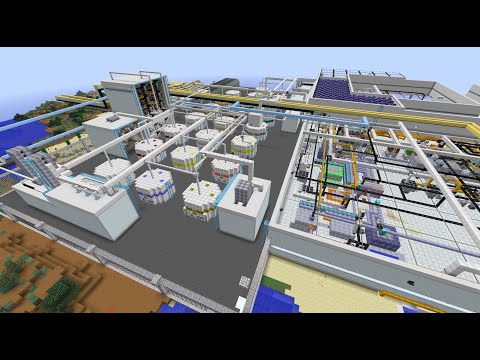 Gregtech 6u Base Tour with Pol3maj part 2/3 - Fuel Production