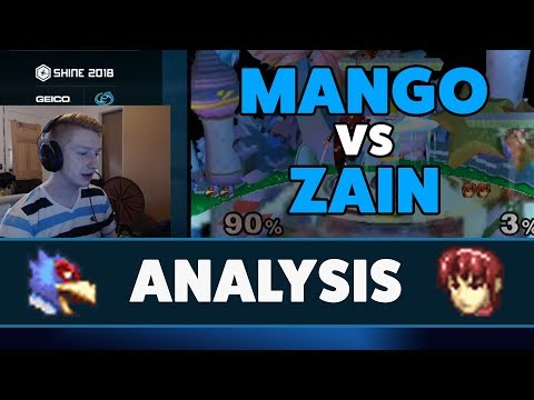 Falco (Mango) Vs. Marth (Zain) - Analysis (High Level)