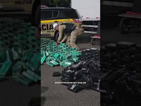🚨 MAIOR APREENSÃO DE COCAÍNA DA HISTÓRIA DE MINAS GERAIS | 521 KG APREENDIDOS PELA PMRv 🚔💥