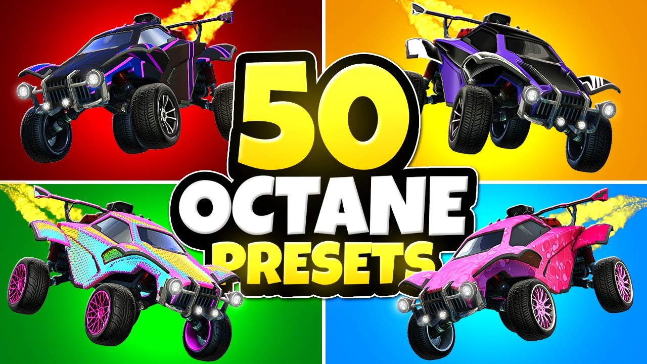 50 PRO OCTANE ROCKET LEAGUE CAR DESIGNS (Joyo, Zen, Vatira, Kiileerrz, Daniel and more!)