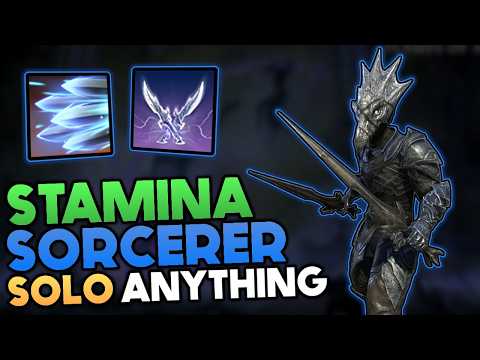 The Best Solo Stamina Sorcerer Build - Solo Anything, Even Dungeons | ESO - Update 45