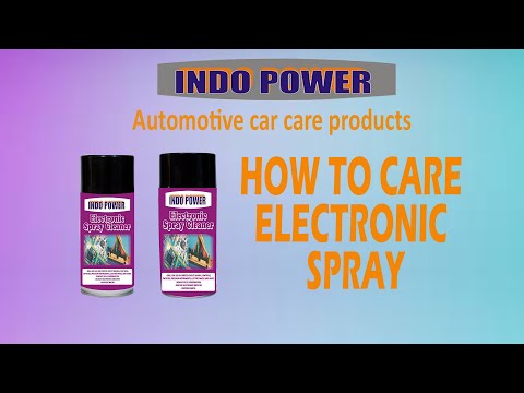 Indo power electronic spray, model name/number: 01.2