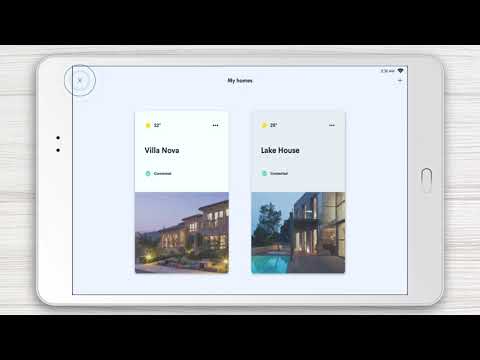Manage Multiple Homes with Your Crestron Home App