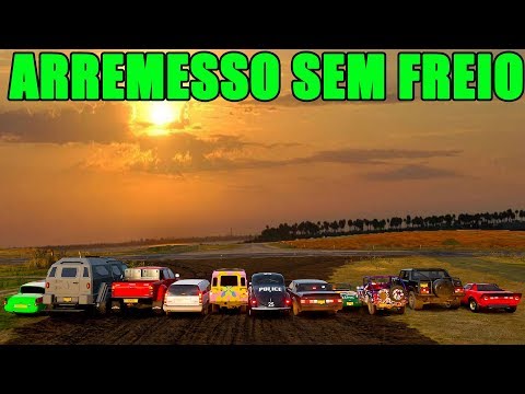 ARREMESSO SEM FREIO COM O CARRO MAIS PESADO DO JOGO - FORZA HORIZON 4 - GAMEPLAY