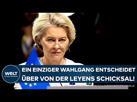 EUROPA: Kommissionspräsidentin Ursula von der Leyen kämpft im Europaparlament um zweite Amtszeit