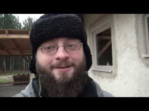 Strawbale Vlog 77 - temperatura w domu z gliny i słomy