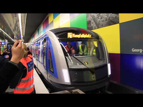 Präsentation des neuen U-Bahnzugs C2 - Impressionen