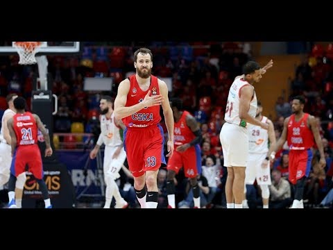 CSKA highlights - 2018-19 Euroleague Playoffs Game 1 (against Baskonia)
