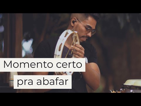 Qual o momento certo para abafar o pandeiro?