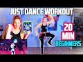 1st CARDIO WORKOUT at home with JUST DANCE 2022 🔥💦 (beginners/all level)