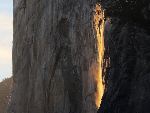 Yosemite's Jaw-Dropping Firefall Is Not Actually Fire, Still Incredible