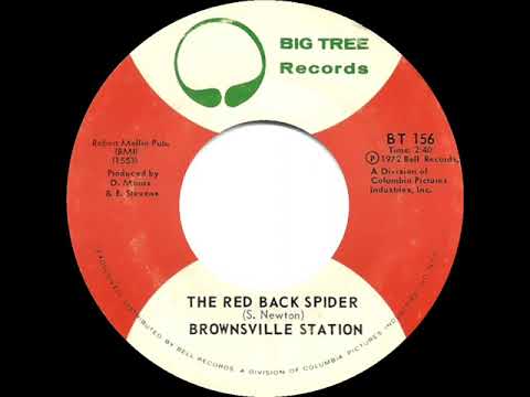 1972 Brownsville Station - The Red Back Spider (mono 45)