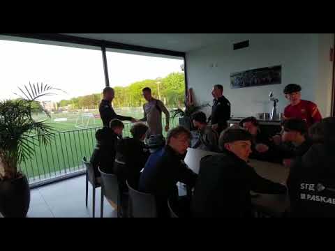 PattiePet bij afsluiting voetbal seizoen TSC JO17-1