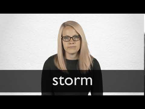 Spanish Translation Of “Storm” | Collins English-Spanish Dictionary