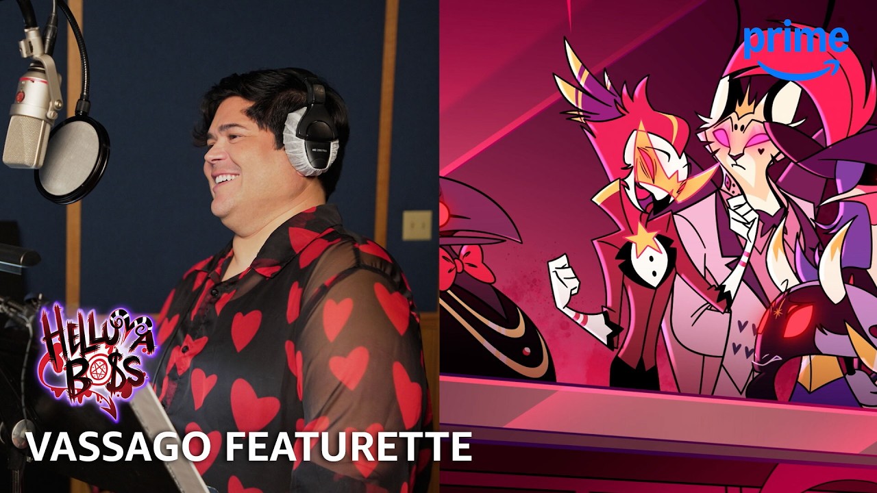 Vassago Voice Actor Intro | Helluva Boss | Prime Video